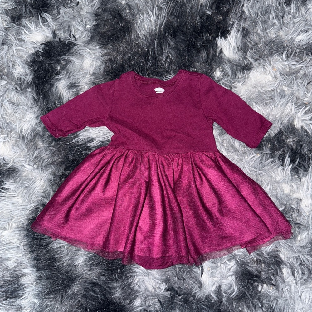 Old Navy Burgundy Kids Casual Dress